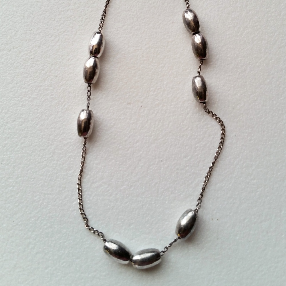 Silver Bracelet With Silver Beads (#6)